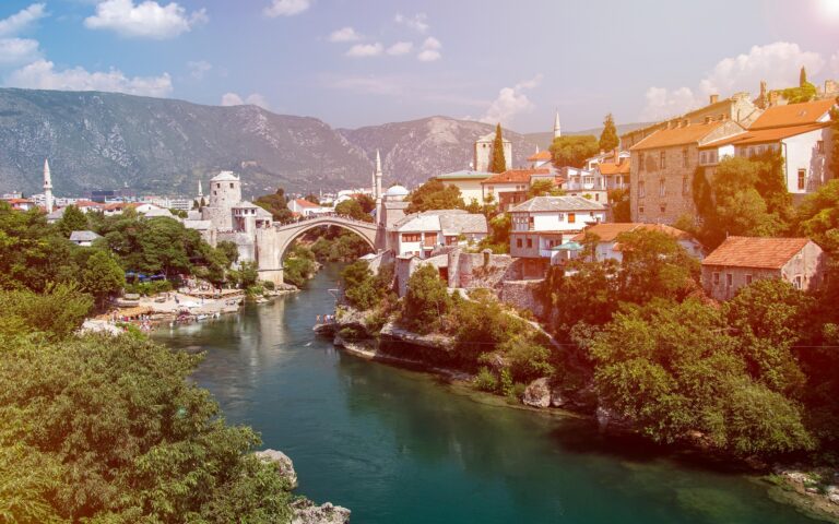 Fotografie a Stari Most din Mostar