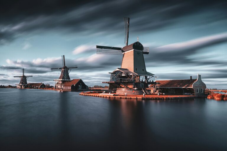 Morile de vânt din Zaanse Schans